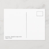 Onkilahti in april C0126 Vaasa Briefkaart (Achterkant)