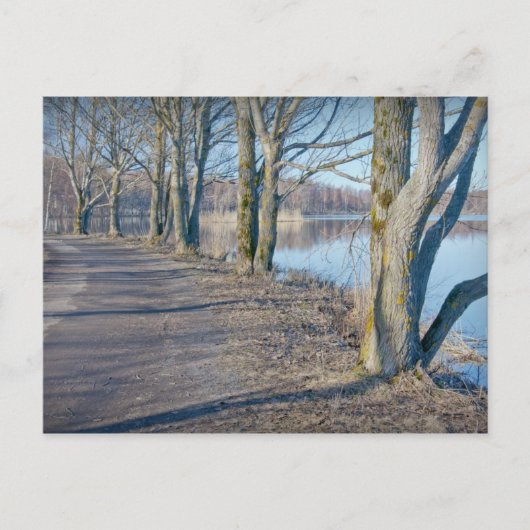 Onkilahti in april C0126 Vaasa Briefkaart (Voorkant)