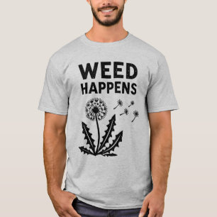 Onkruid Gebeurt schattig cynische paardenbloem Gra T-shirt