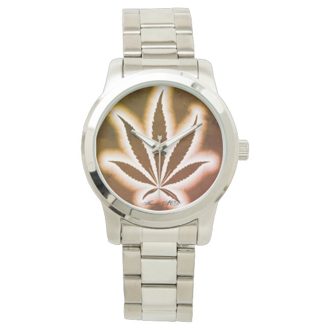 ONKRUID HORLOGE BRUINE ACHTERGROND HAD ZUUR (Voorkant)