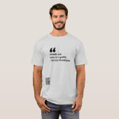 Onkruid is graffiti van natuur t-shirt (Voorkant volledig)