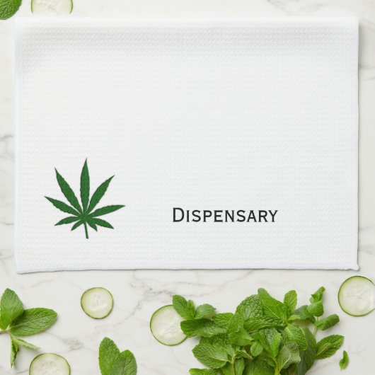 onkruid theedoek (Gevouwen)