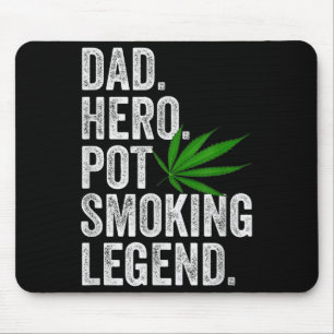Onkruid Vader T-shirt Funny Stoner Kerst T-shirt R Muismat