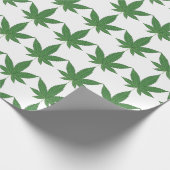 onkruidblad kerst koele douane cadeaupapier (Hoek)