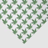 Onkruidblad Kerstmis gepersonaliseerd Tissuepapier (Detail)