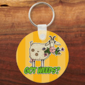 onkruidengeit sleutelhanger (Voorkant)