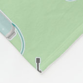 onkruidspray tuinonderhoud fleece deken (Hoek)