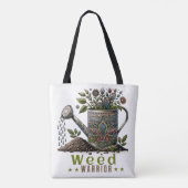 onkruidverdelger gieter kan Canvas tassen (Achterkant)