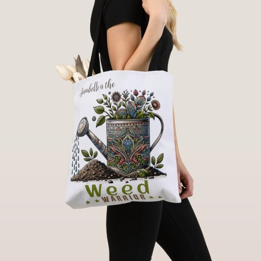 onkruidverdelger gieter kan Canvas tassen (Dichtbij)