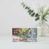 Onkruidverdelger Sproeien van het Eigendom Visitekaartje (Staand voorkant)