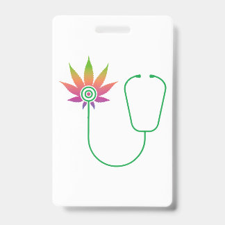 Onkruidverpleegster Onkruid Badge