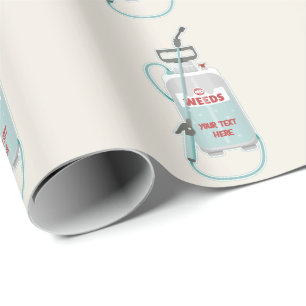 Onkruidverstuiving tuinonderhoud cadeaupapier