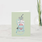 Onkruidverstuiving tuinonderhoud kaart (Voorkant)