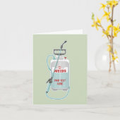 Onkruidverstuiving tuinonderhoud kaart (Gele Bloem)