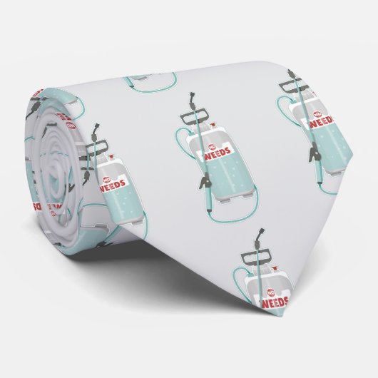 Onkruidverstuiving tuinonderhoud stropdas (Opgerold)