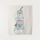 Onkruidverstuiving tuinonderhoud wandkleed (Voorkant)