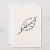 Onkruidverwijderingsuitnodiging Kaart (Achterkant)