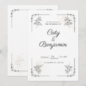 Onkruidverwijderingsuitnodiging Kaart (Voorkant / Achterkant)