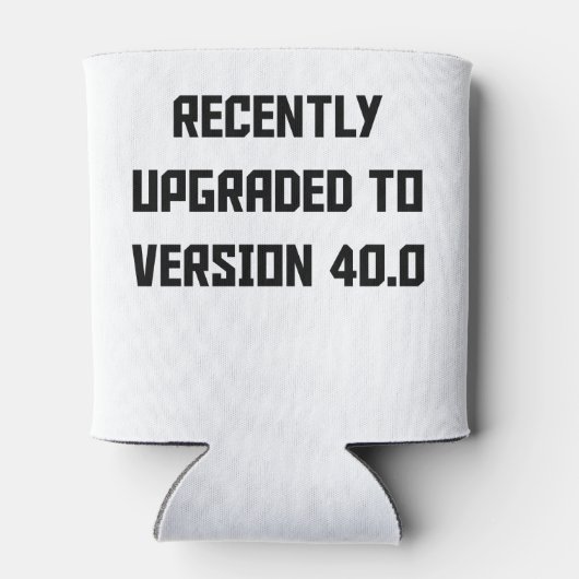 Onlangs bijgewerkt naar versie 40.0 blikjeskoeler (Achterkant)