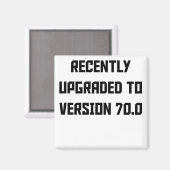 Onlangs bijgewerkt naar versie 70.0 magneet (Voorkant / Achterkant)