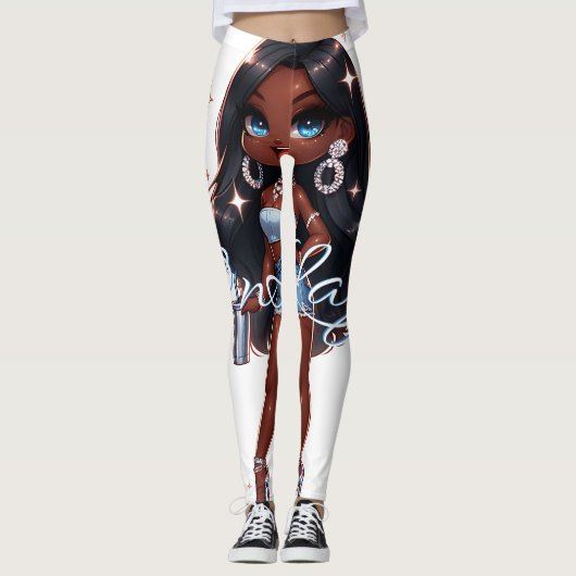 OnLaye1 Baddie Jean Diva Leggings (Voorkant)