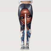 ONLAYE1/BADDIE JEAN SET LEGGINGS (Voorkant)