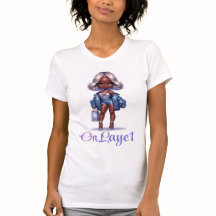"OnLaye1" Vrouwen Bella+Canvas Slim Fit T-shirt