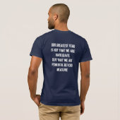 ONLEASH UZELF T-SHIRT (Achterkant volledig)