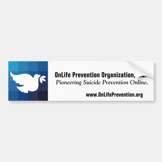 OnLife-Bumpersticker Bumpersticker (Voorkant)