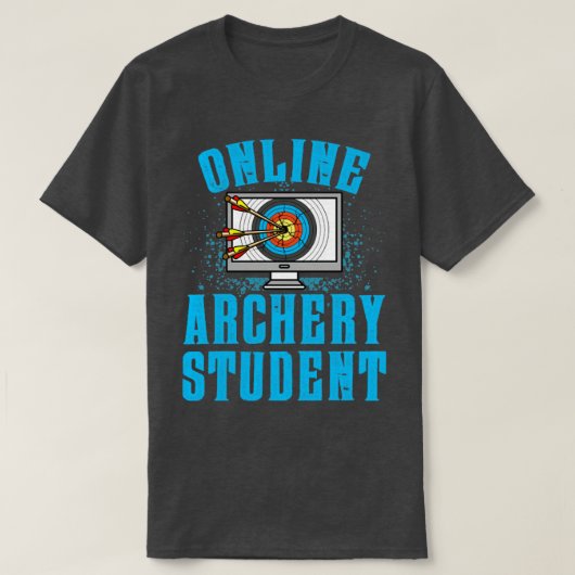 Online Archery Student T-shirt (Design voorkant)