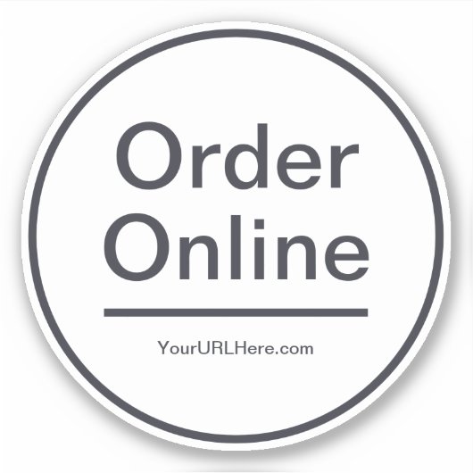 Online bestellen - Venster Decal Sticker (Voorkant)