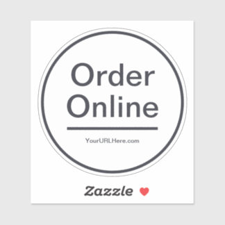 Online bestellen - Venster Decal Sticker