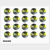 Online betaling ronde sticker (Vel)