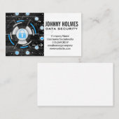 Online beveiliging | Cybertechnologie Visitekaartje (Voorkant / Achterkant)