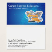 Online bezorgservice | Wereldwijde verzending Visitekaartje (Voorkant /achterkant)