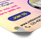 ONLINE CURSUS ENGELS POSTER (Hoek)