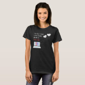 Online Dating Couples Relationship Valentineu2019s T-shirt (Voorkant volledig)