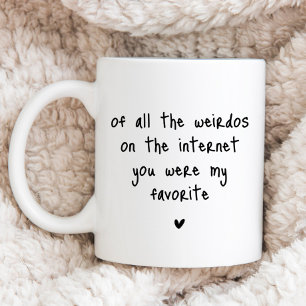 Online Dating Match Funny Vriendin Koffiemok