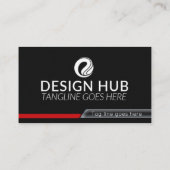 Online designer visitekaartje (Achterkant)