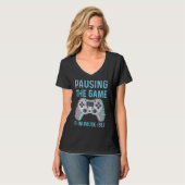 Online gamer voor een controller nerd 1 t-shirt (Voorkant volledig)