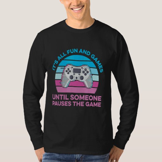 Online gamercitaat voor een Controller Nerd 1 T-shirt (Voorkant)