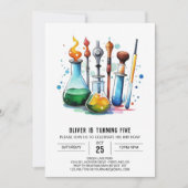 Online Gear Experiment Wetenschapper Verjaardag Kaart (Voorkant)