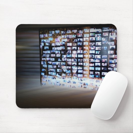 Online grenzen oversteken muismat (Met muis)