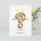 Online groepsvideo Geslacht Baby shower onthullen Kaart (Staand voorkant)