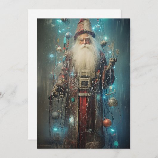 Online Kerst Kaarten - Afdrukbare Kerst Kaarten (Voorkant / Achterkant)