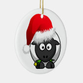 Online kerstschapenhouderij keramisch ornament (Rechts)