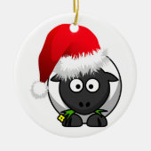Online kerstschapenhouderij keramisch ornament (Voorkant)