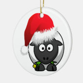Online kerstschapenhouderij keramisch ornament (Links)