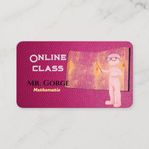 Online klasse Visitekaartje
