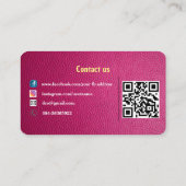 Online klasse Visitekaartje (Achterkant)